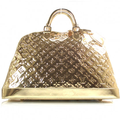 Louis Vuitton Monogram Miroir Alma GM XL Gold 1 of 10