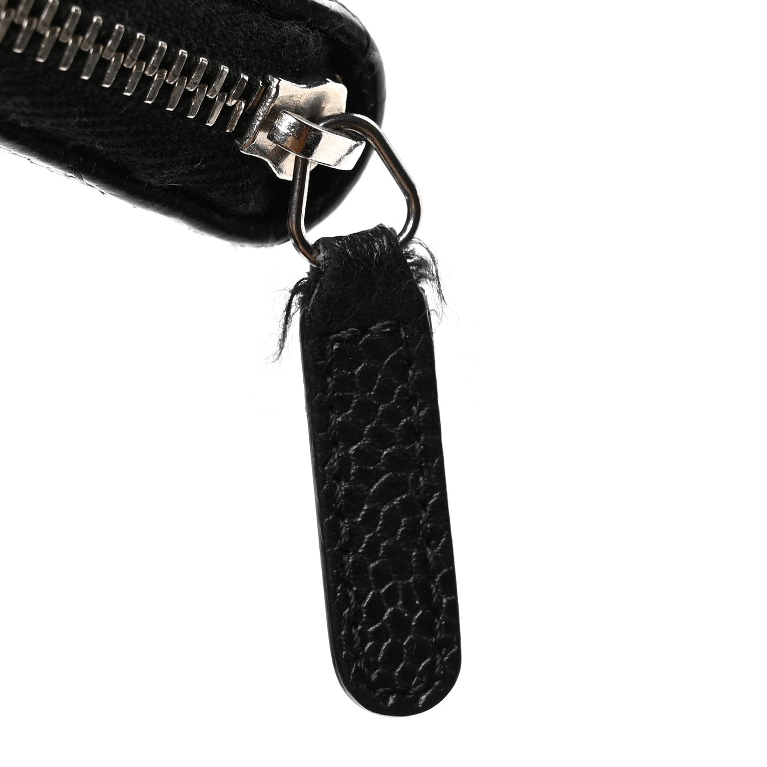 Chanel Caviar Quilted Zip Coin Purse Black 8 of 8