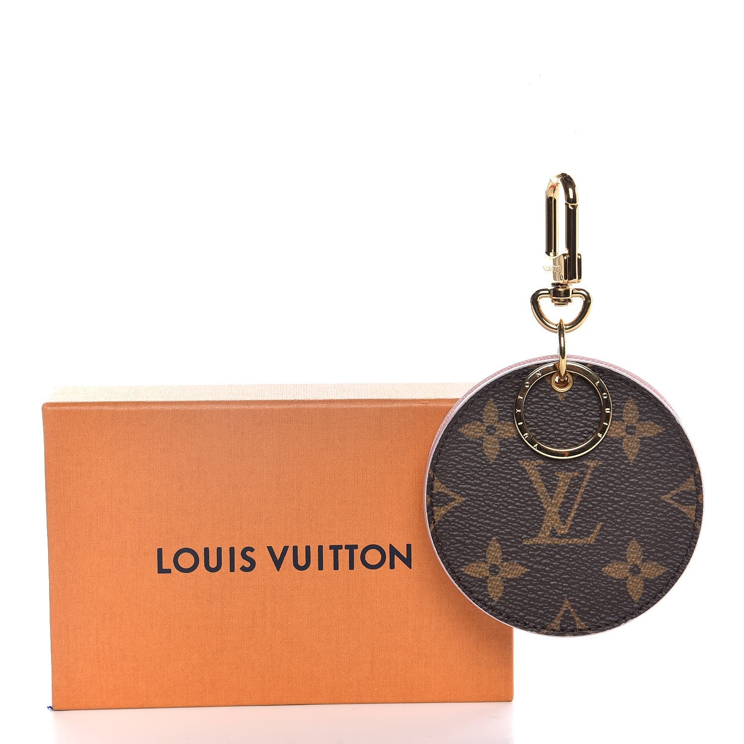 Louis Vuitton Monogram LV Mirror Key Holder Rose Ballerine 6 of 6