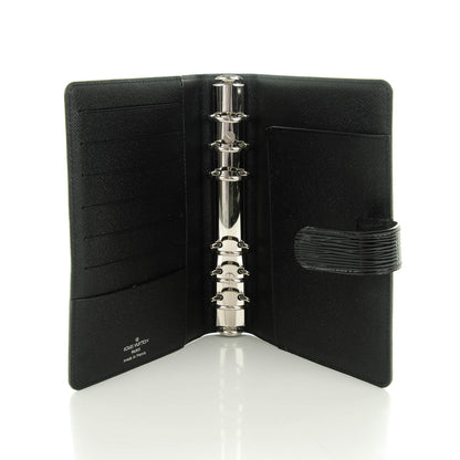 Louis Vuitton Electric Epi Medium Ring Agenda Black 5 of 7