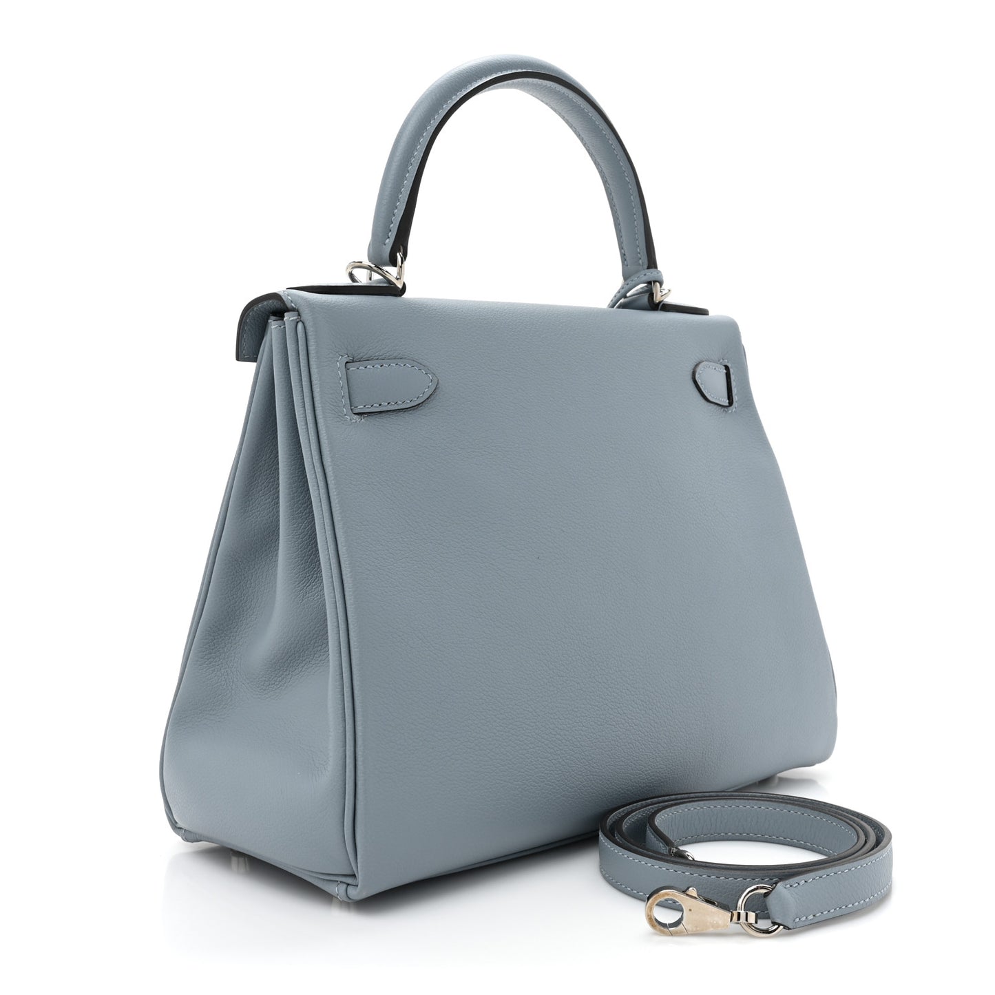 Evercolor Kelly Retourne 28 Bleu Lin