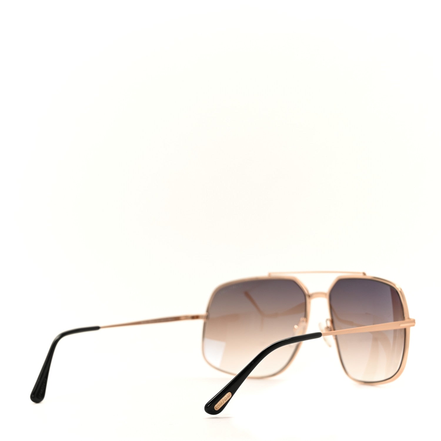Tom Ford Ronnie Aviator Sunglasses TF439 Brown 1012535 – FASHIONPHILE
