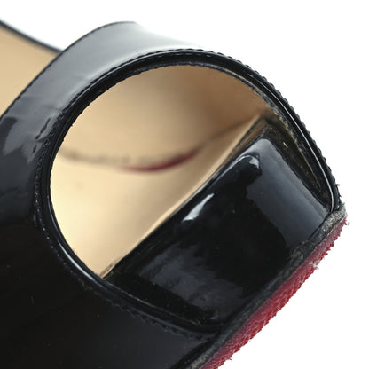 Christian Louboutin Patent New Very Prive 120 Pumps 36.5 Black 15 of 15