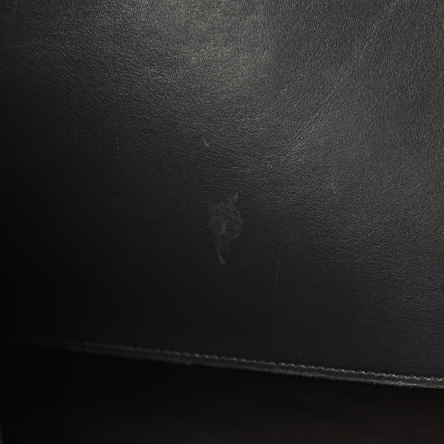 Smooth Calfskin Medium Big Bag Liquorice