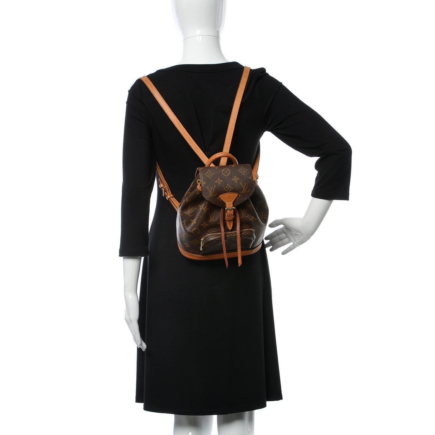 Louis Vuitton Monogram Mini Montsouris Backpack 2 of 15