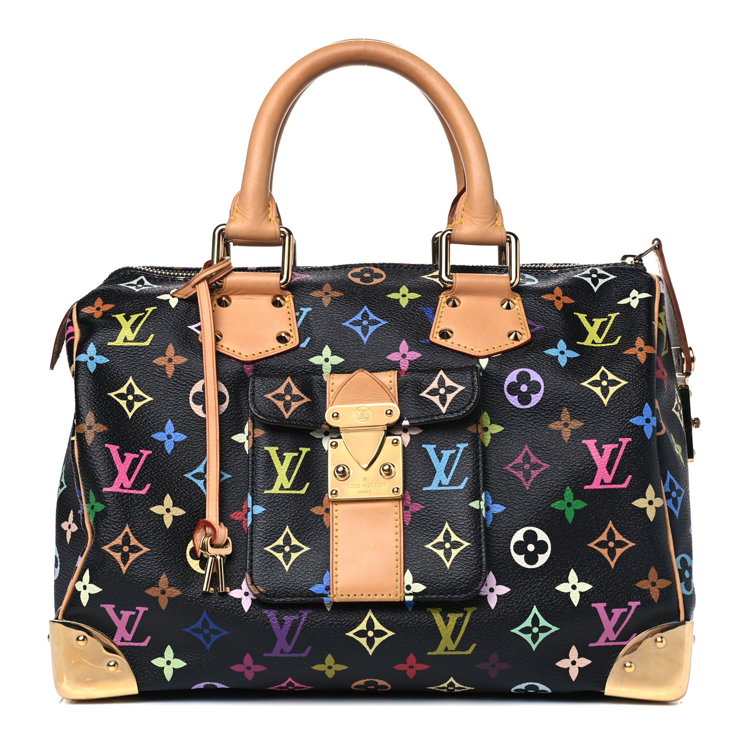 Monogram Multicolor Speedy 30 Black