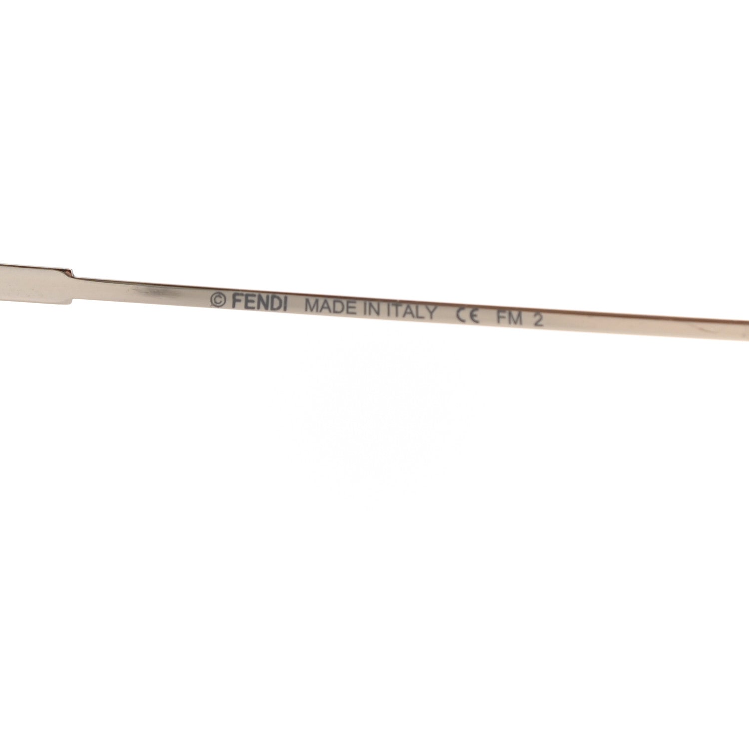 Fendi Round Sunglasses FF0325/S Silver 7 of 9