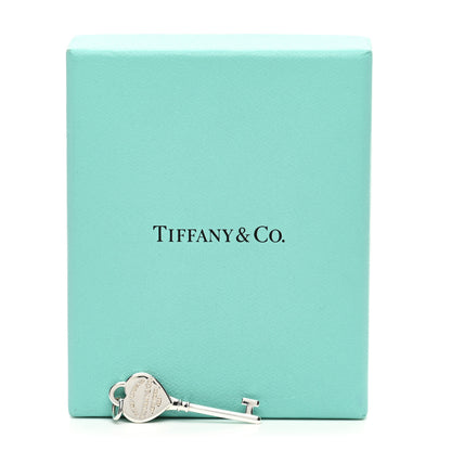 Tiffany Sterling Silver Return To Tiffany Heart Key Pendant 4 of 4
