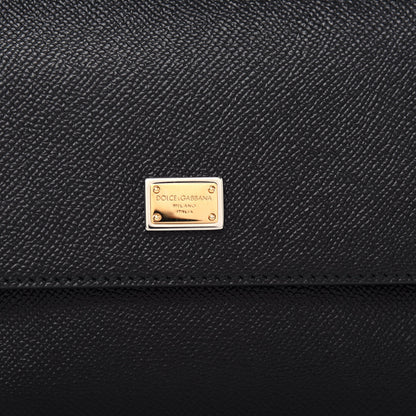 Dolce & Gabbana Dauphine Small Miss Sicily Satchel Black 9 of 9