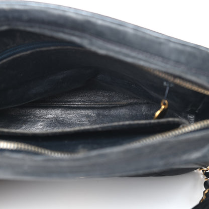 Chanel Lambskin Quilted Tassel Flap Camera Case Black 4 of 5