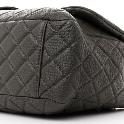 Chanel Quilted XXL Travel Flap Bag Khaki 10 of 11