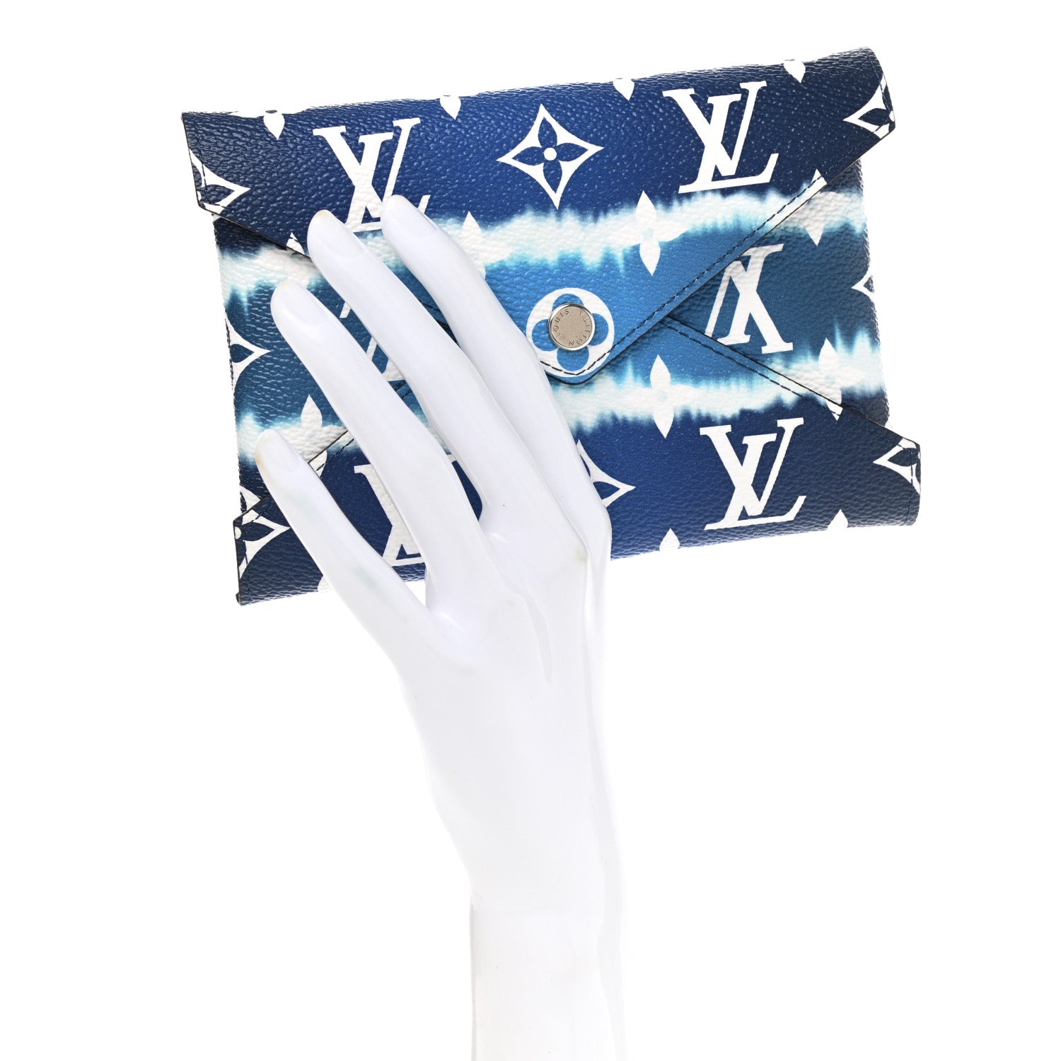 Louis Vuitton Monogram Escale Medium Kirigami Pochette Insert Blue 2 of 7