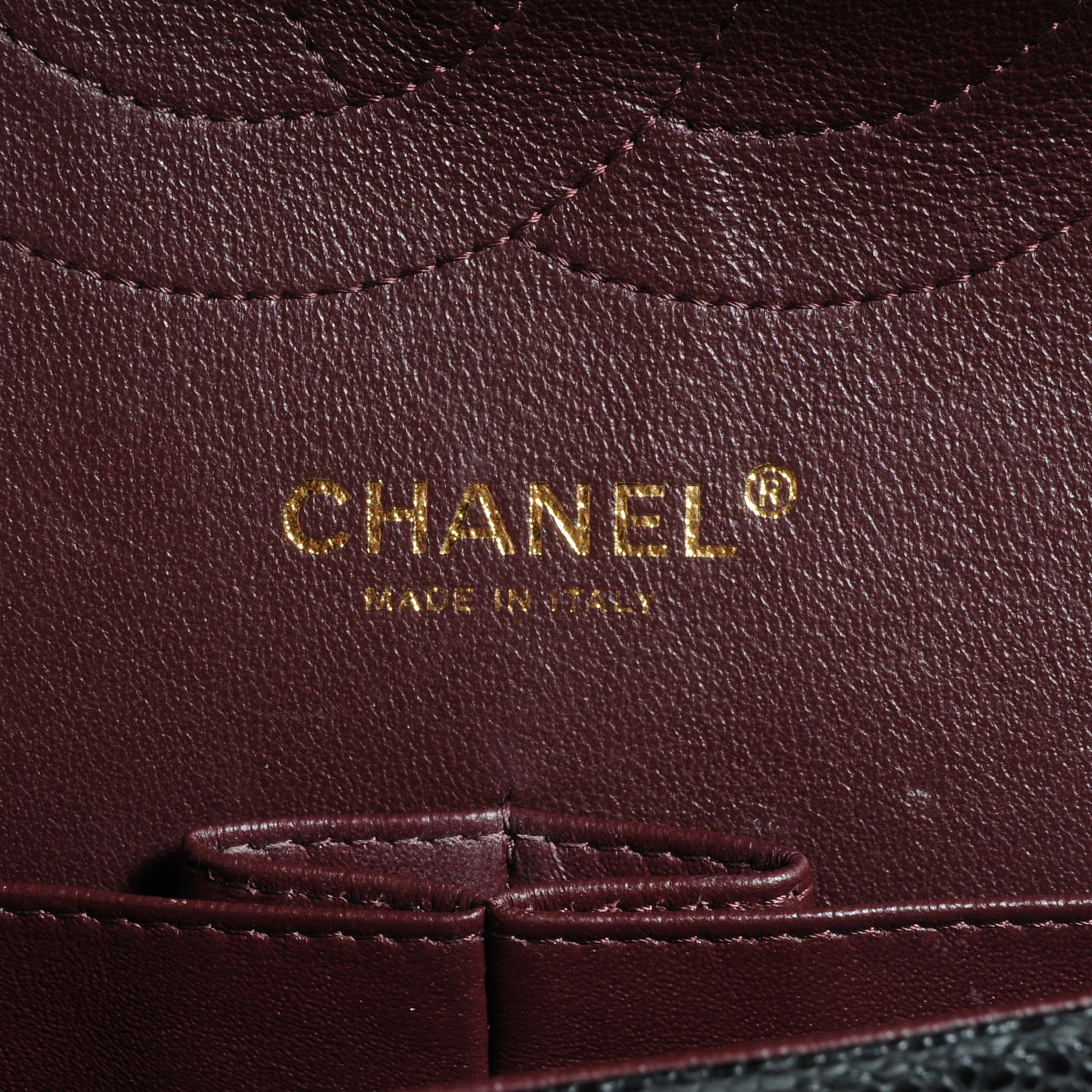 Chanel Caviar Quilted Jumbo Double Flap Black 7 of 9