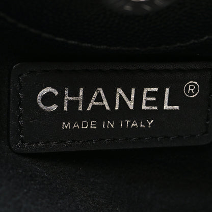 Chanel Caviar Small Studded Deauville Tote Black 6 of 11