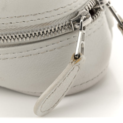 Balenciaga Calfskin XS Triangle Chain Duffle White 13 of 13