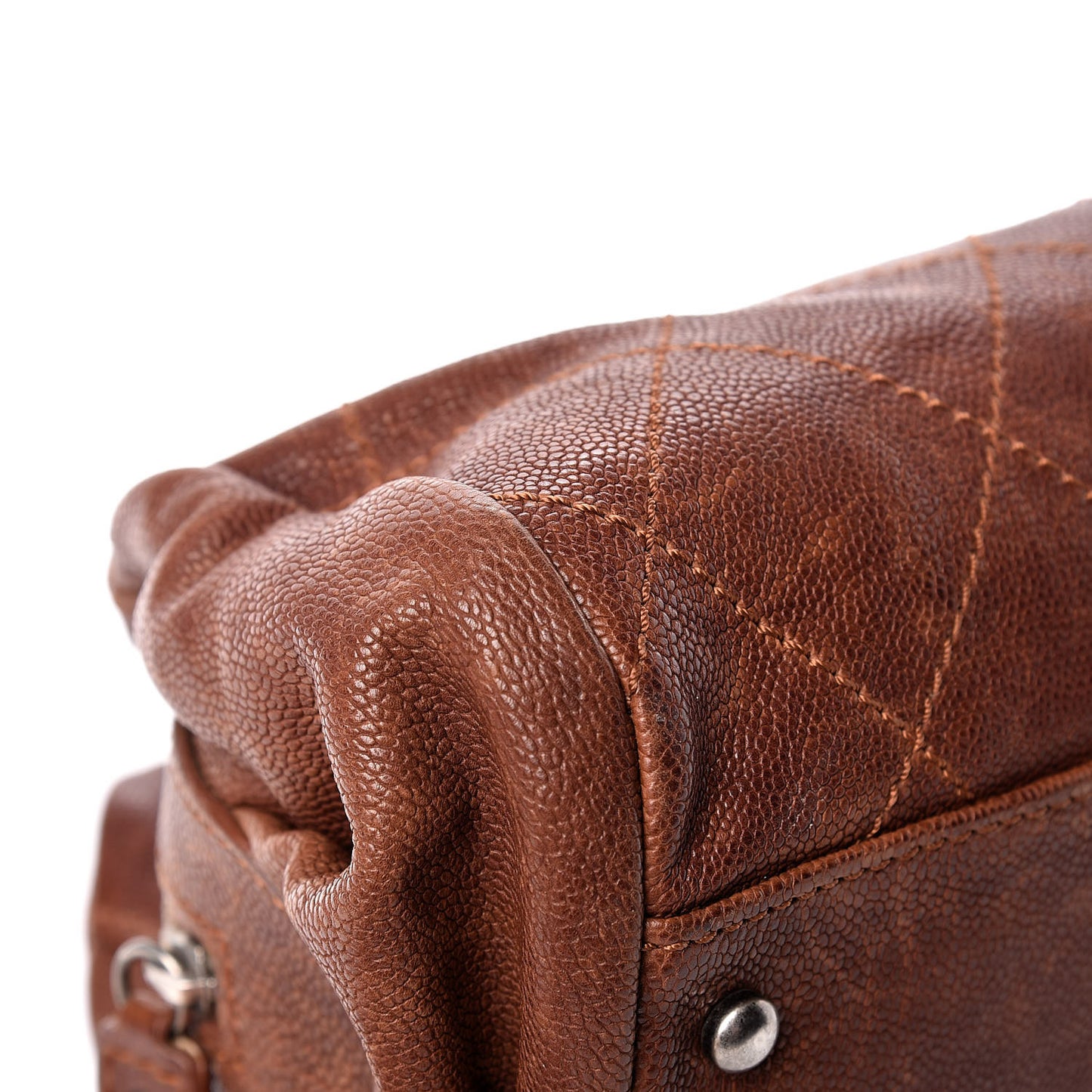 Caviar Small Outdoor Ligne Doctor Bag Brown