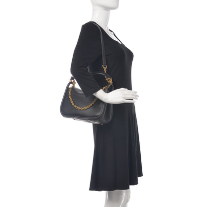 Mulberry Small Classic Grain Calfskin Small Leighton Black 2 of 8