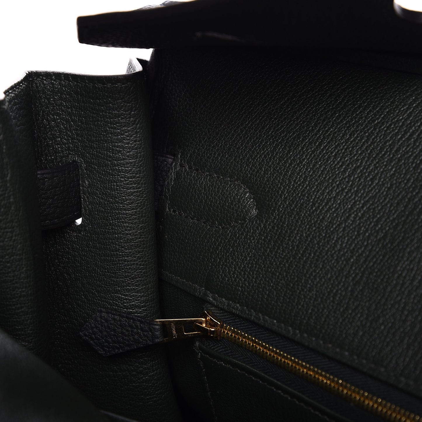 Togo Birkin 35 Vert Fonce
