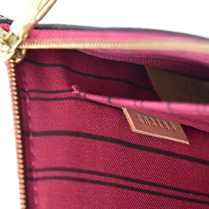 Louis Vuitton Monogram Neverfull MM GM Pochette Pivoine 7 of 10