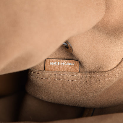 Burberry Grainy Calfskin Large Ashby Hobo Sand 5 of 8