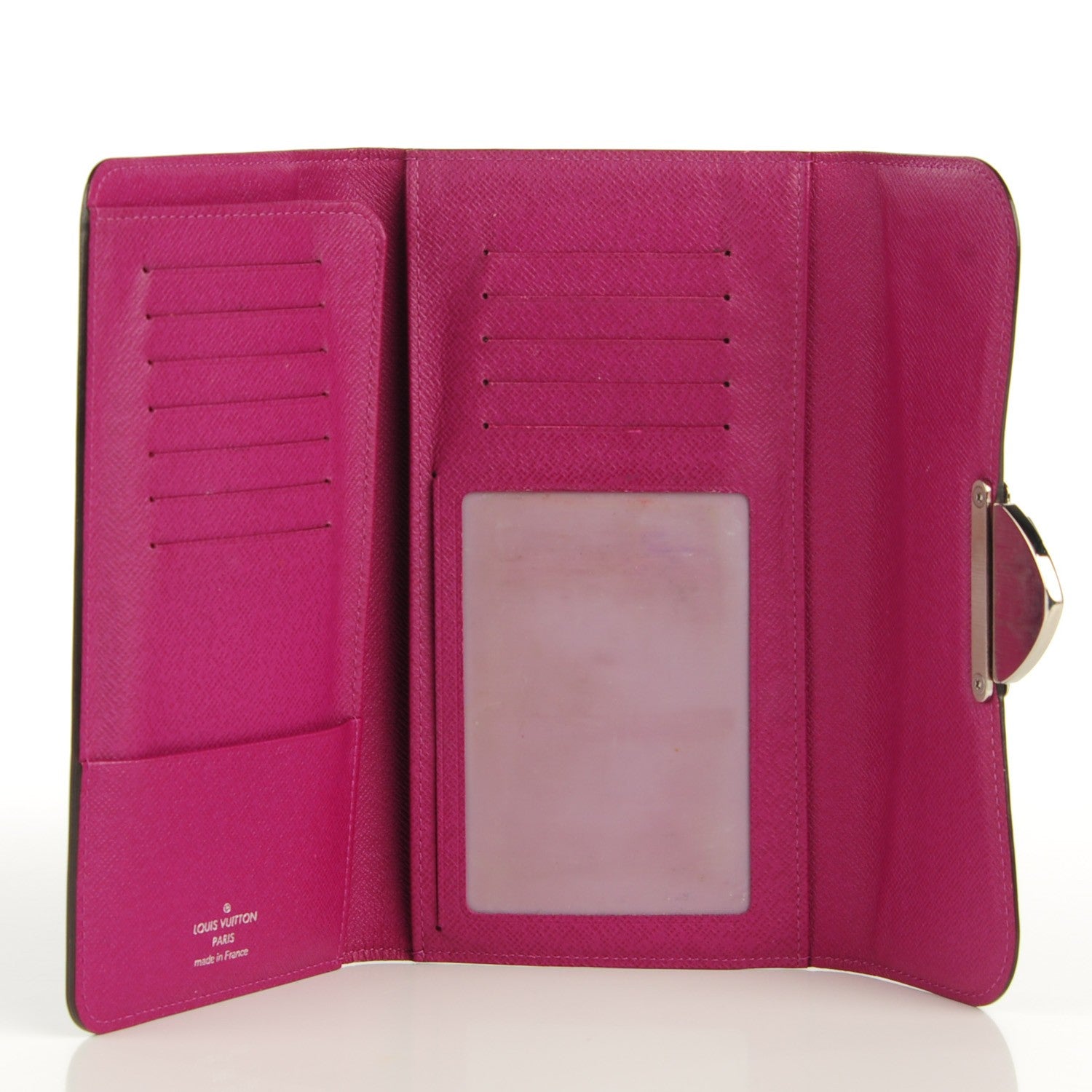 Louis Vuitton Epi Eugenie Wallet Cassis 7 of 7