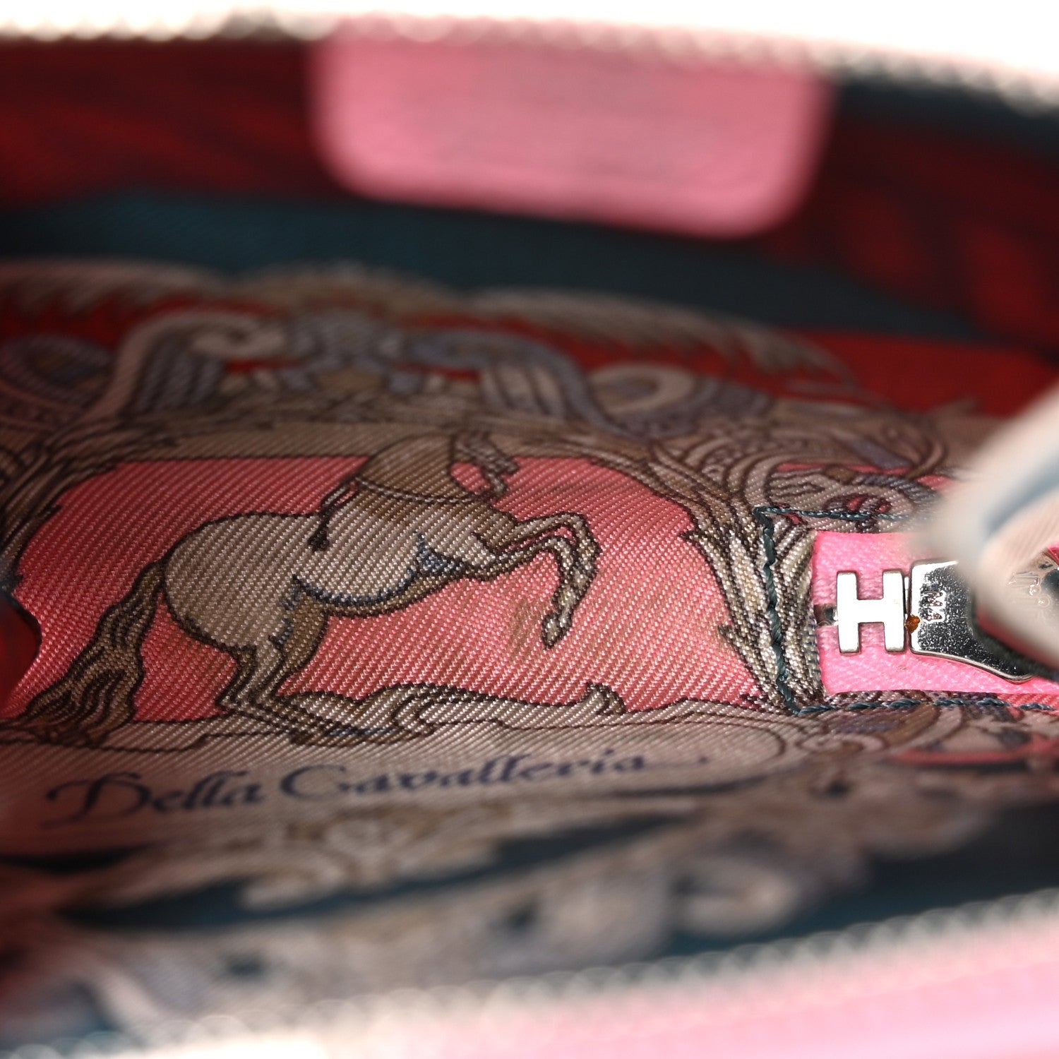 Hermes Epsom Silk'in Coin Purse  5P Pink 5 of 11