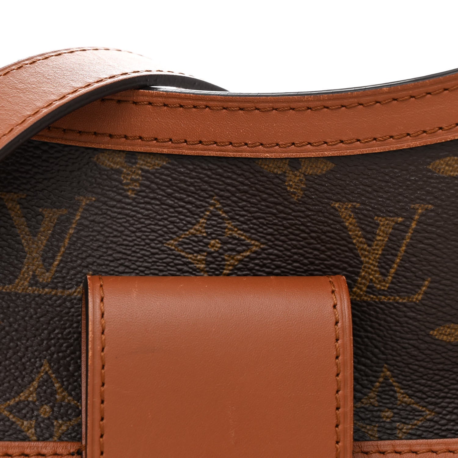Louis Vuitton Reverse Monogram Dauphine Hobo MM 8 of 10