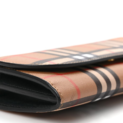 Burberry Vintage Check Halton Wallet Black 7 of 8