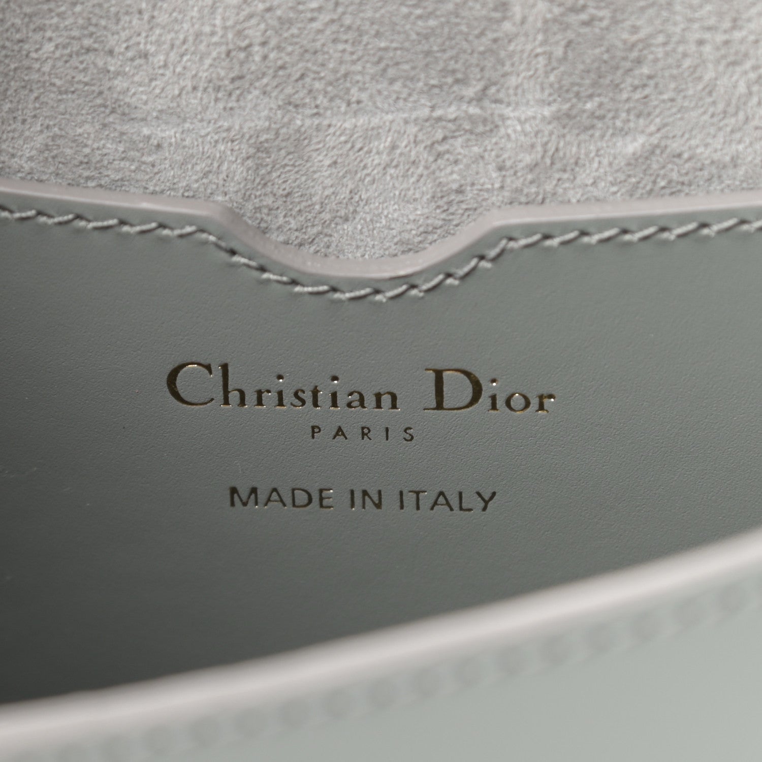 Christian Dior Box Calfskin Medium Bobby Flap Gray 6 of 14