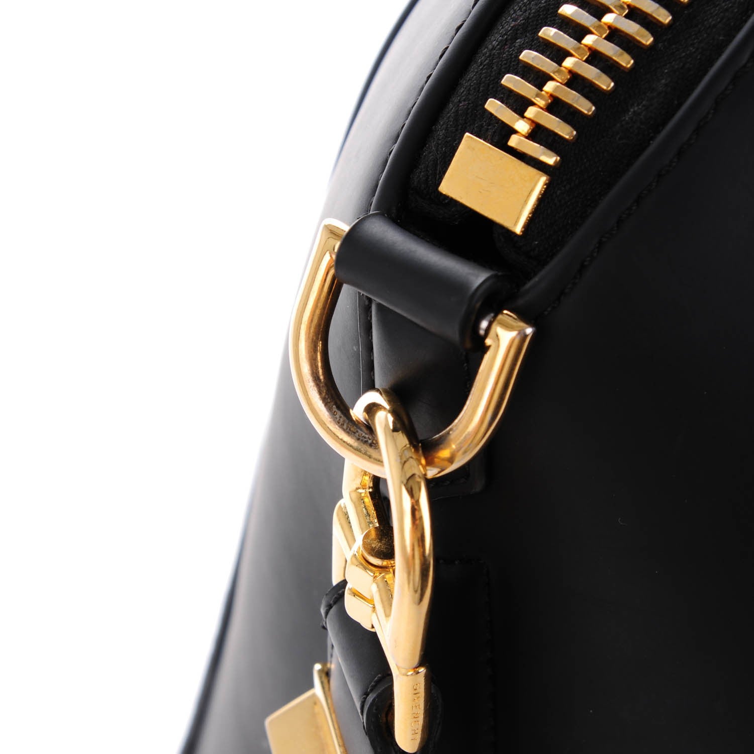 Givenchy Rubber Effect Calfskin Medium Antigona Black 7 of 12