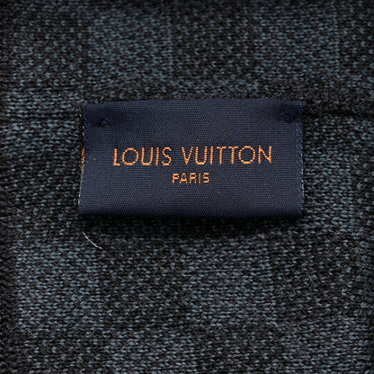 Louis Vuitton Wool Bonnet Petit Damier Graphite Beanie Hat 6 of 7