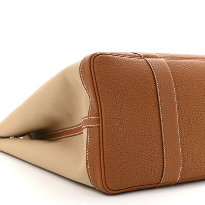 Hermes Toile Negonda Garden Party 30 TPM Trench Gold 9 of 11