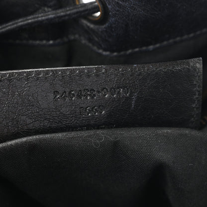 Balenciaga Agneau Classic Hardware Mini Pompon Dark Night 7 of 11