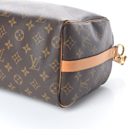 Louis Vuitton Monogram Speedy Bandouliere 25 10 of 10