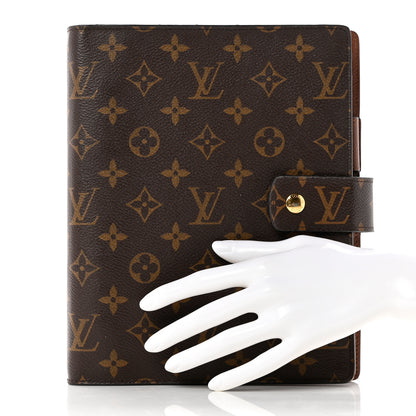 Louis Vuitton Monogram Large Ring Agenda Cover 2 of 8