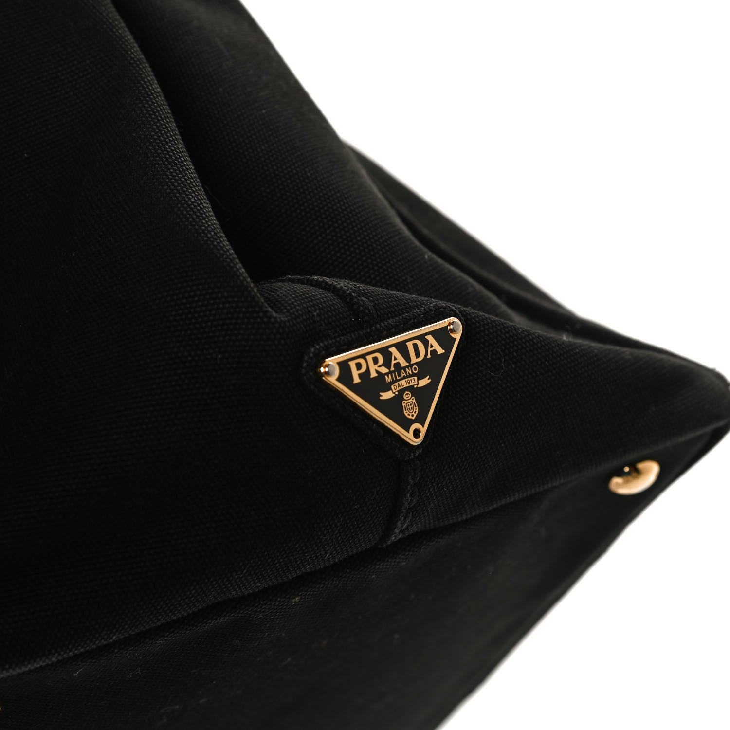Prada Canapa Logo Tote Black 10 of 10