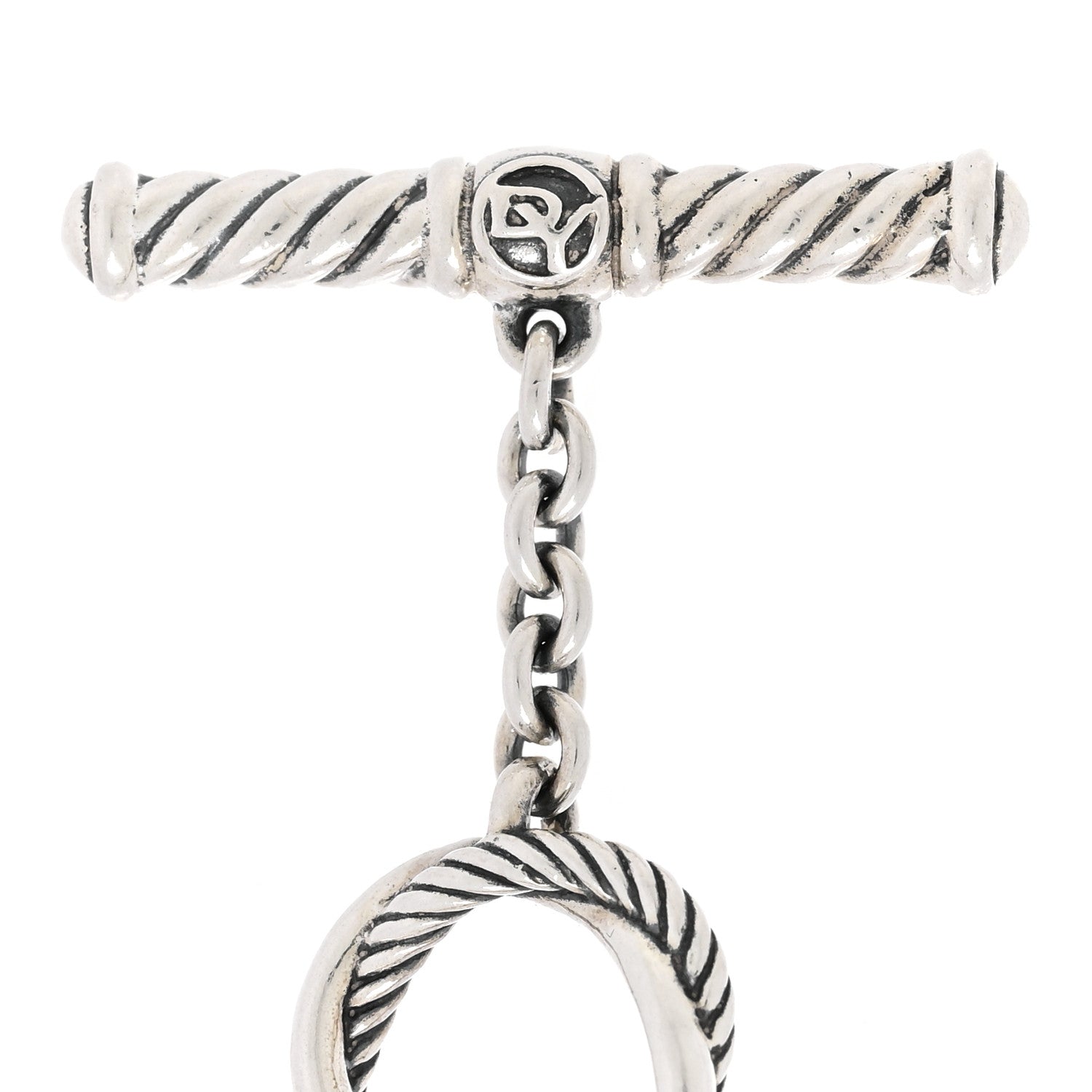 David Yurman Sterling Silver Infinity Link Chain Necklace 4 of 4