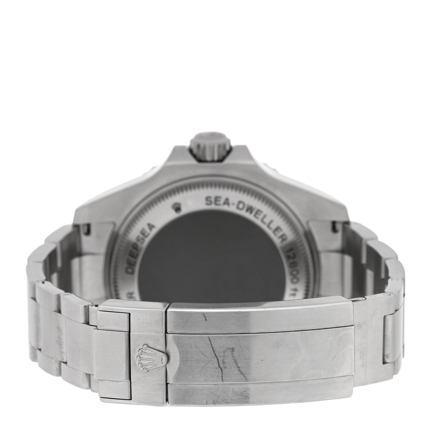 Rolex Stainless Steel 44mm Oyster Perpetual Date Sea-Dweller Deepsea Watch Black 116660 3 of 4