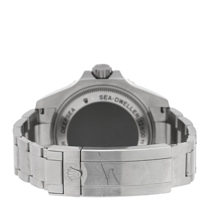 Rolex Stainless Steel 44mm Oyster Perpetual Date Sea-Dweller Deepsea Watch Black 116660 3 of 4