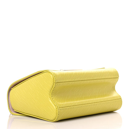 Louis Vuitton Epi Twist Shoulder Bag PM Citron Yellow 3 of 7