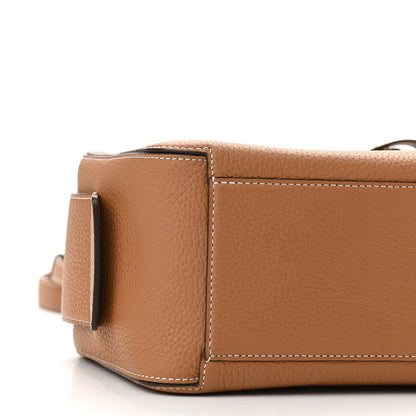 Delvaux Grained Bullskin Cool Box MM Satchel Vegetal Ivory 8 of 9
