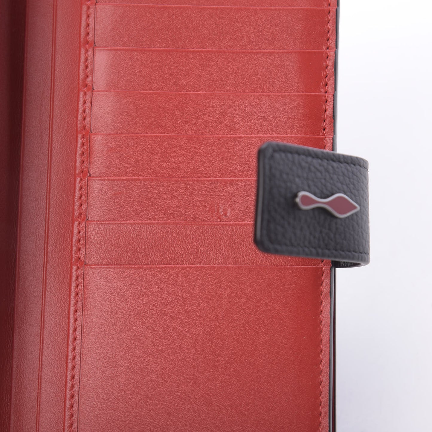 Calfskin Paloma Wallet Black