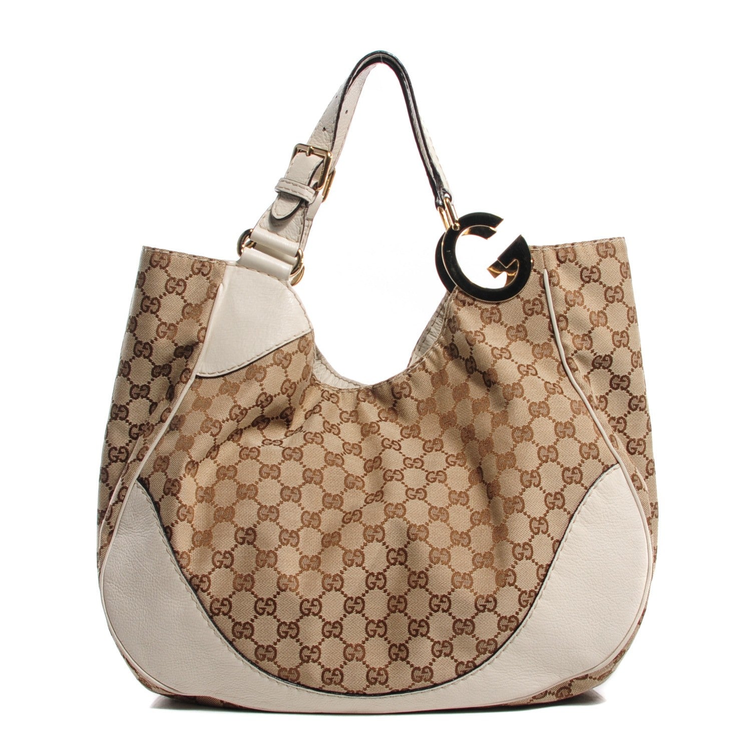 Gucci Monogram Charlotte Tote Off White 1 of 7