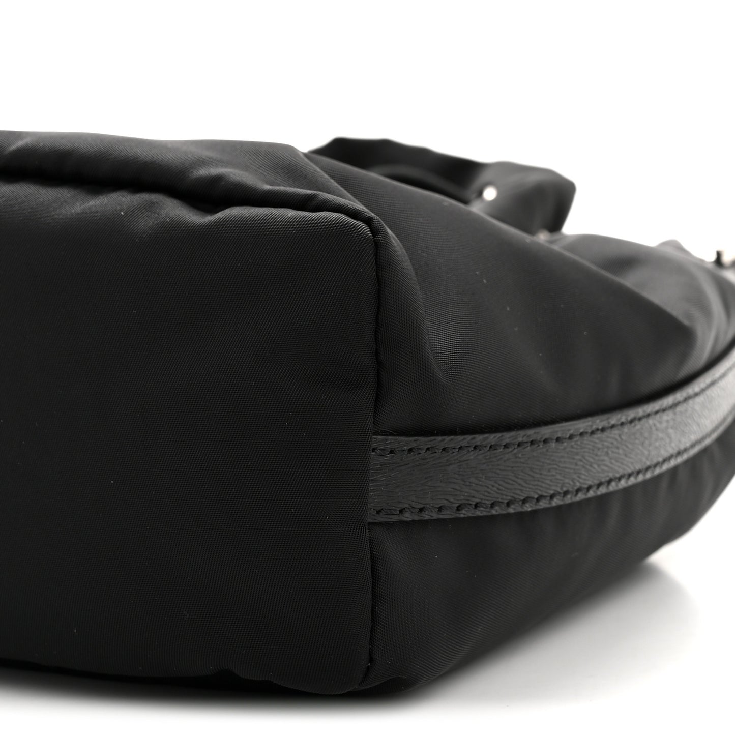 Nylon Light 4G Bucket Bag Black