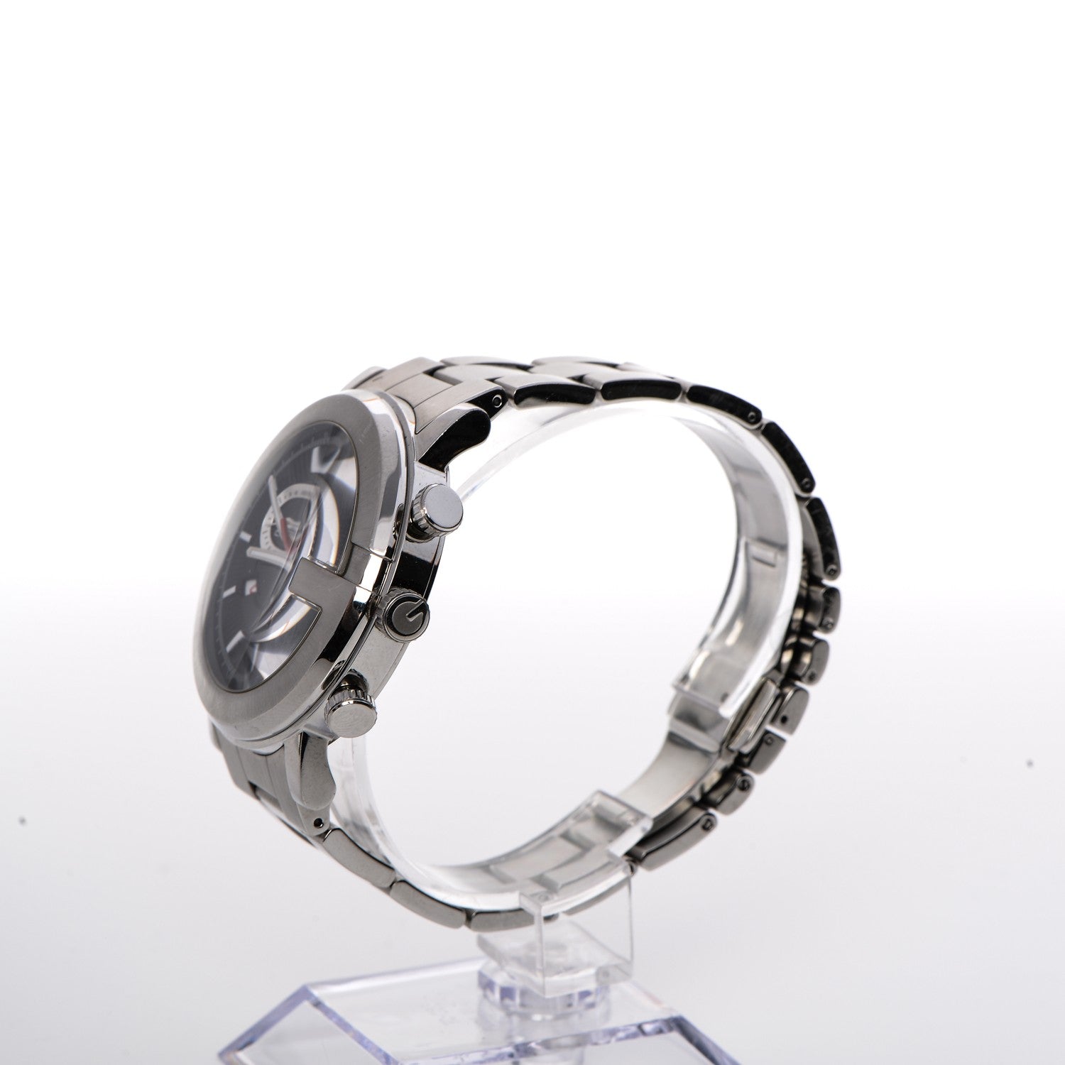 Gucci Stainless Steel 44mm G-Chrono Chronoscope Quartz Watch Black 3 of 7
