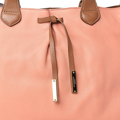 Burberry Prorsum Pebbled Calfskin Medium Studley Tote Peach Mid Camel 11 of 11