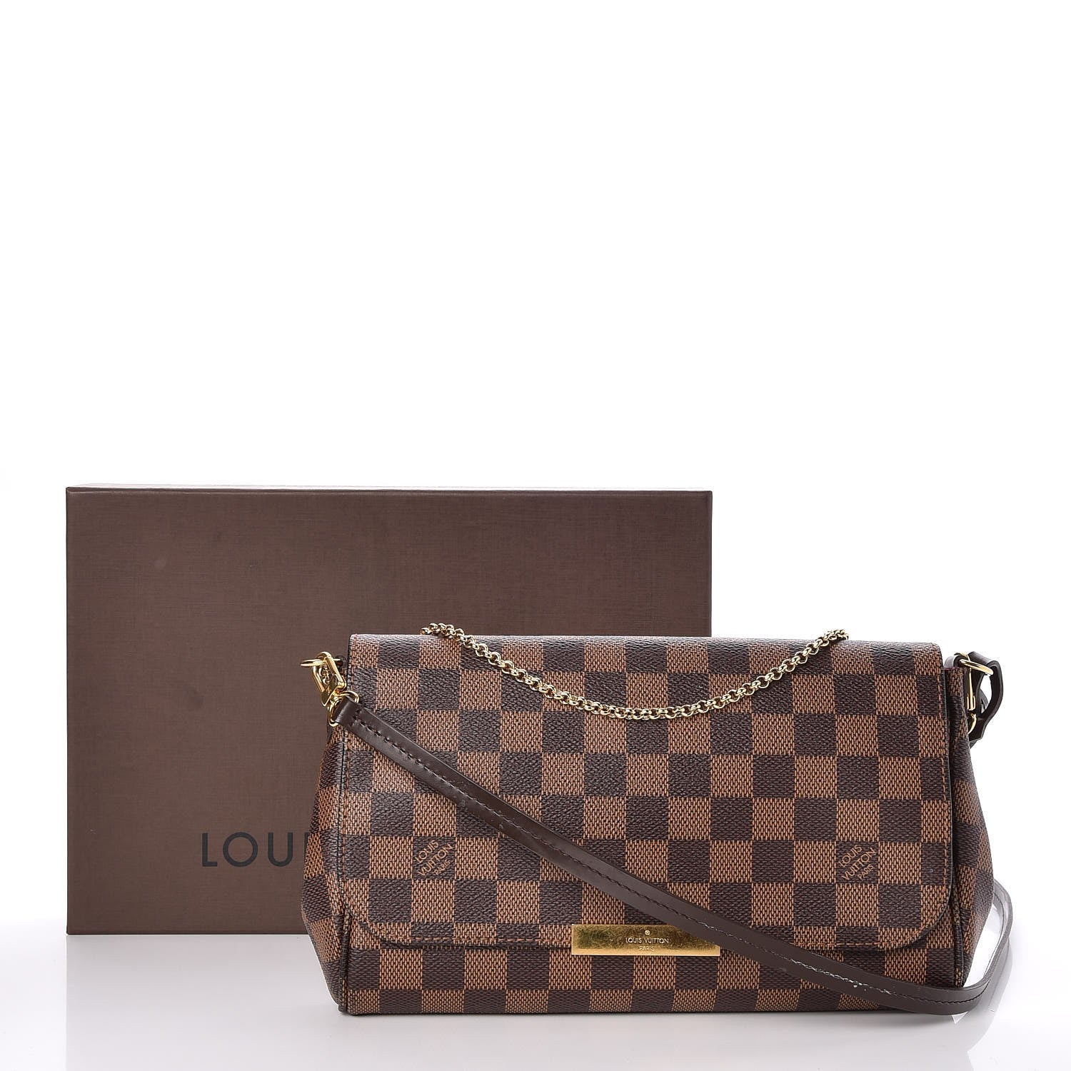 Louis Vuitton Damier Ebene Favorite MM 10 of 10