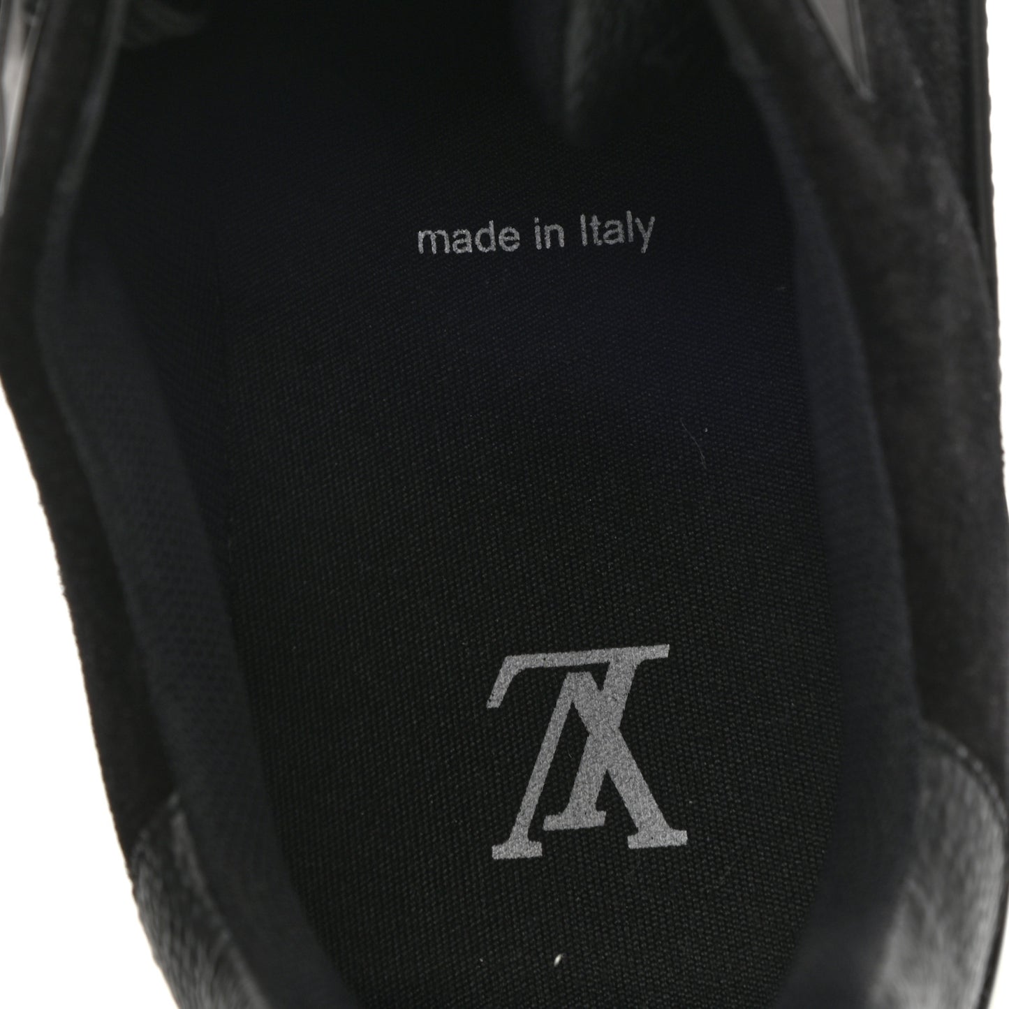 Monogram Eclipse Mens LV Trainer Sneakers 9 Black