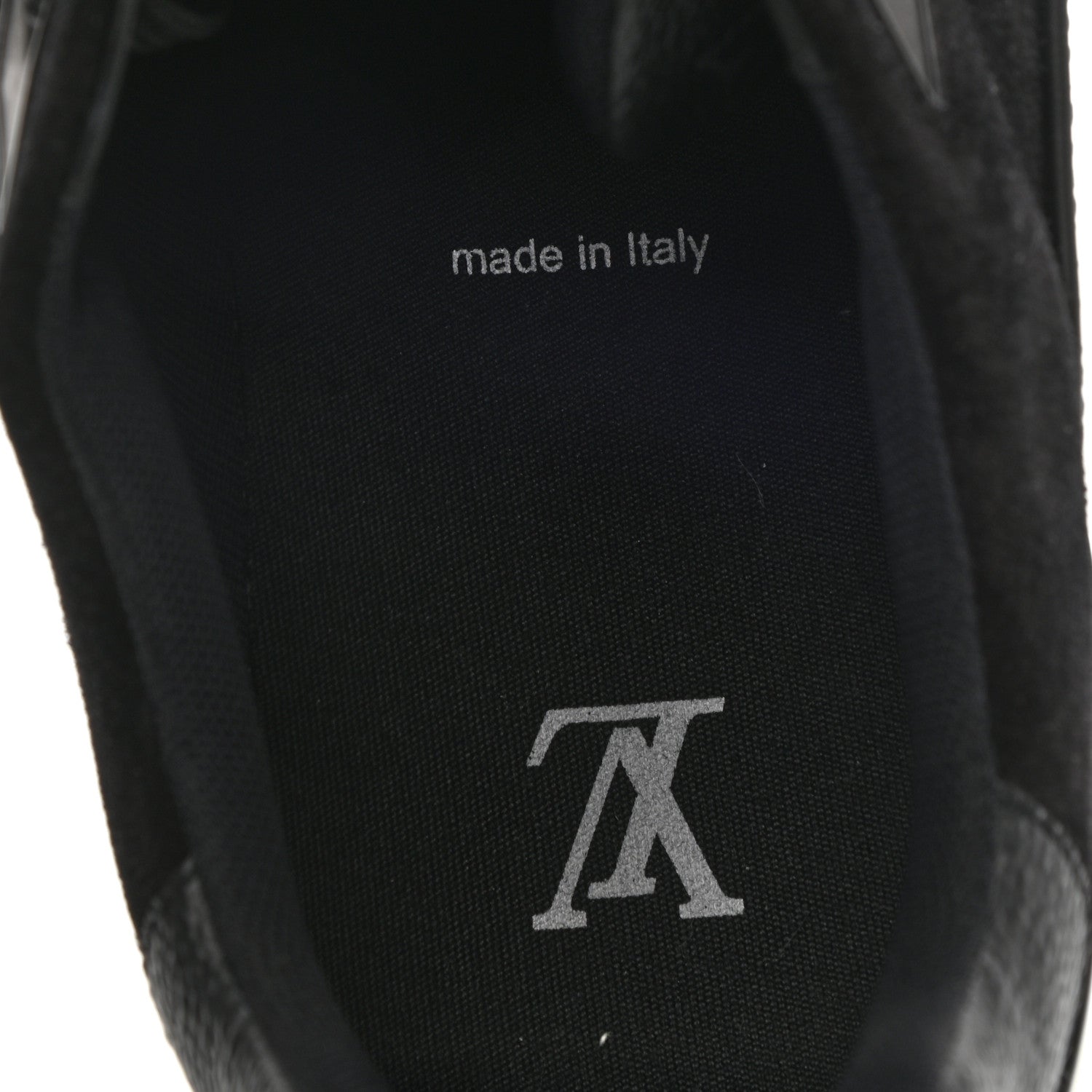 Louis Vuitton Monogram Eclipse Mens LV Trainer Sneakers 9 Black 8 of 10