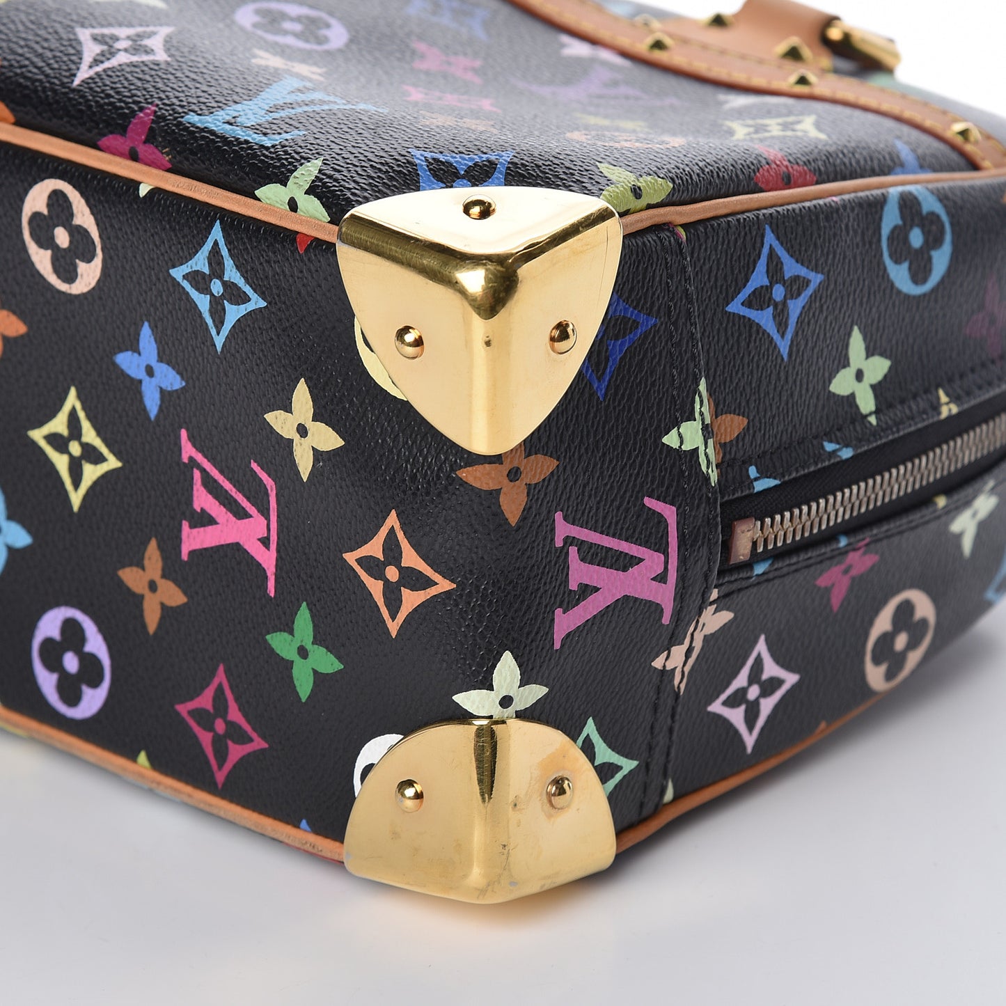 Monogram Multicolor Trouville Black